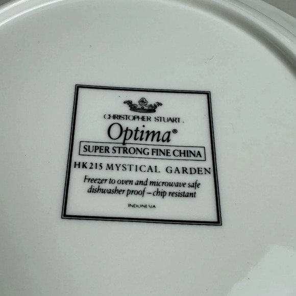 Mystical Garden by CHRISTOPHER STUART Round 10” Vegetable Bowl - Picture 7 of 7